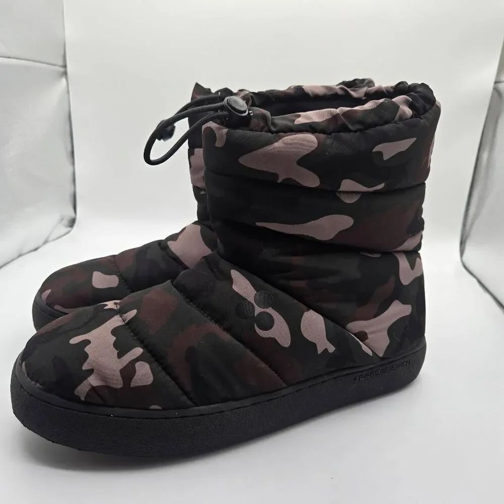 Apres Research Beta Boots Size 12 Camo Camouflage Snow